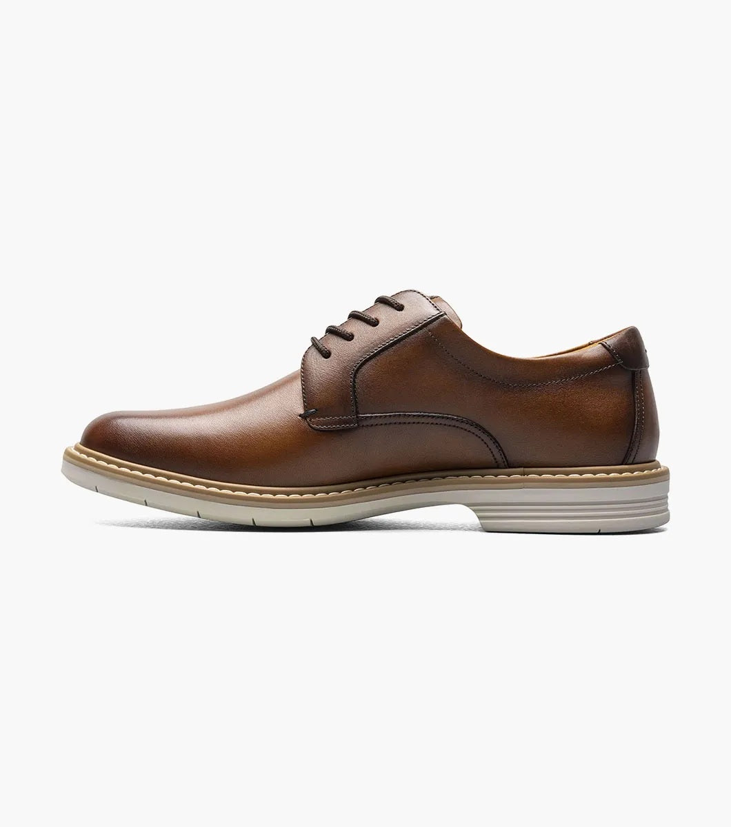 Florsheim Norwalk Plain Toe Oxford - Cognac Multi