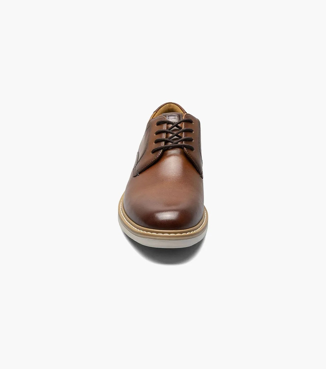 Florsheim Norwalk Plain Toe Oxford - Cognac Multi