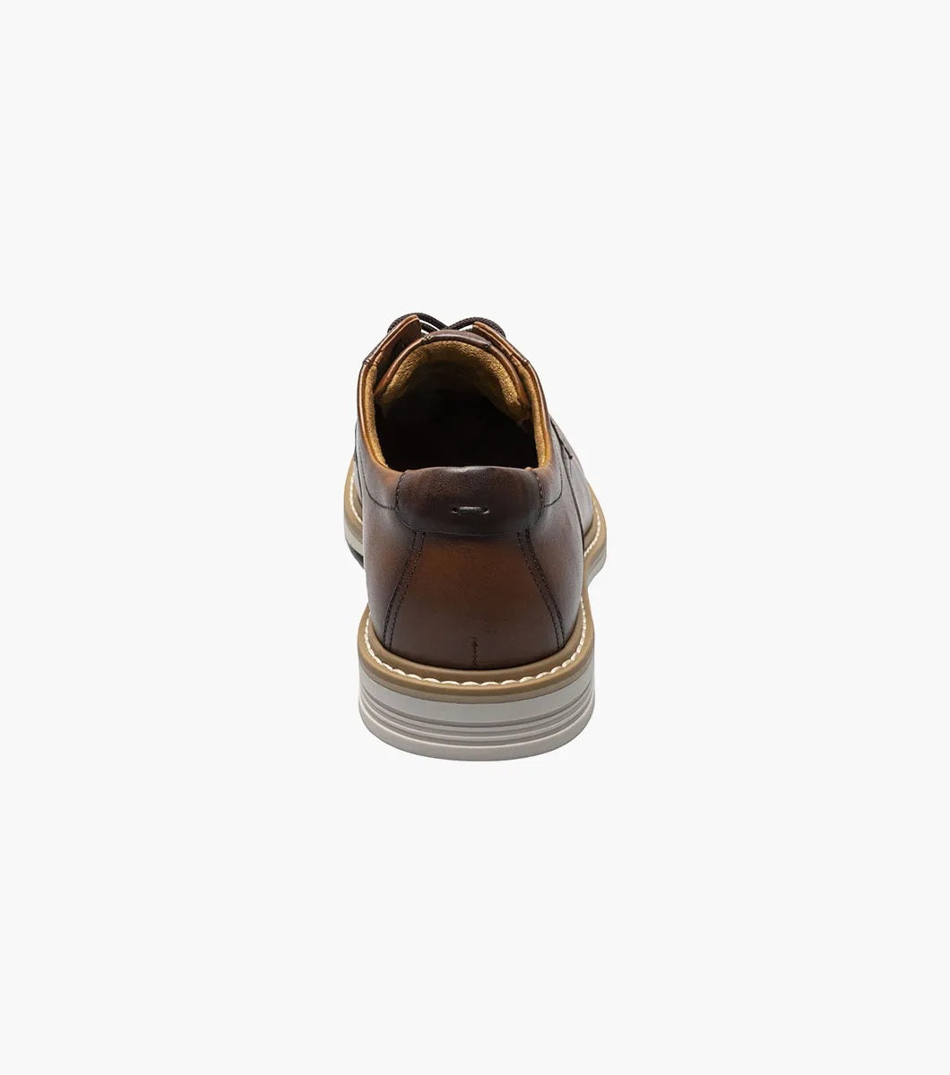 Florsheim Norwalk Plain Toe Oxford - Cognac Multi