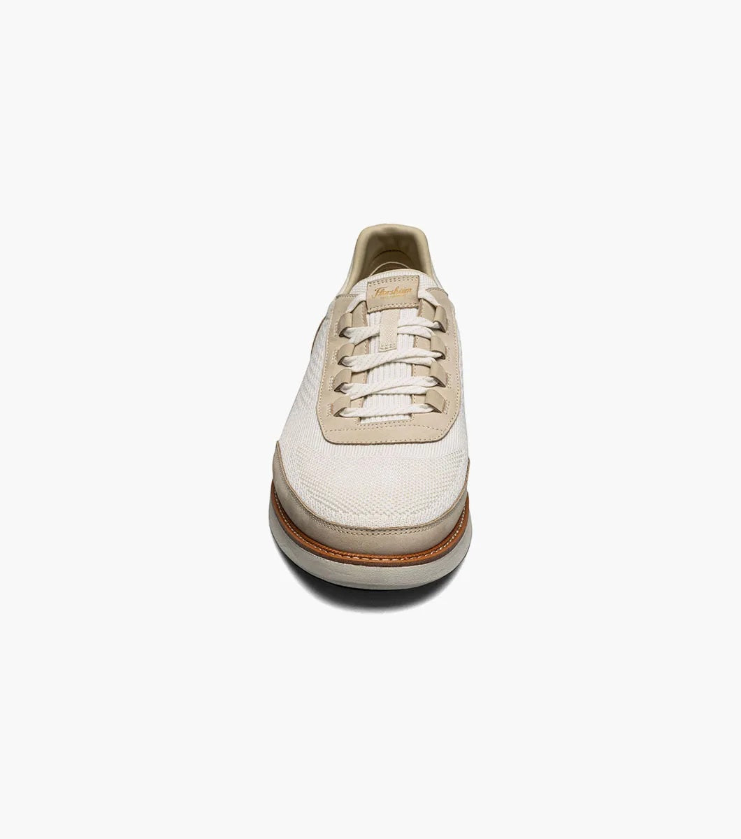 Florsheim Launch Knit Elastic Lace Moc Toe Slip On - Ice