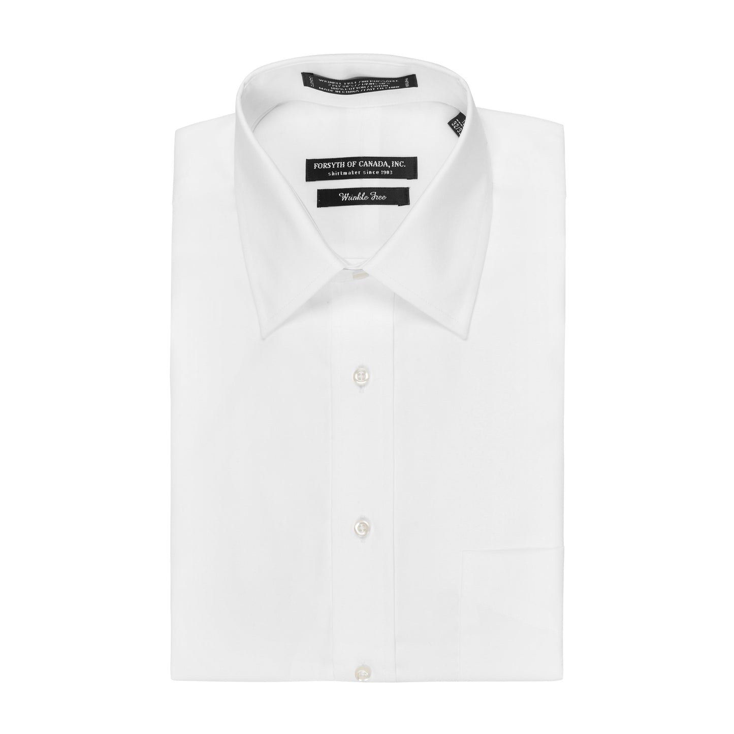 Forsyth of Canada Classic Fit Point Collar Non-Iron Dress Shirt