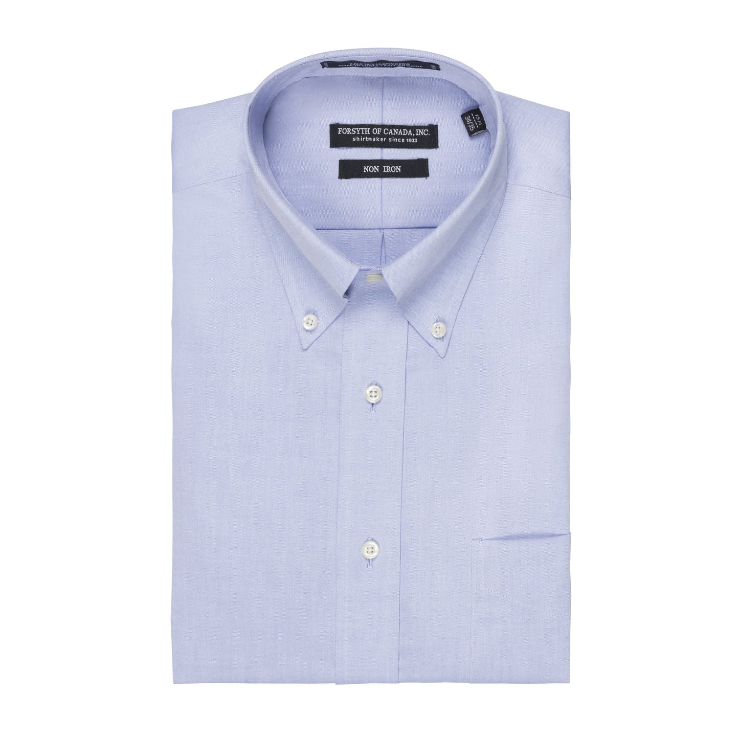 Forsyth of Canada Classic Fit Button Down Collar Non-Iron Dress Shirt