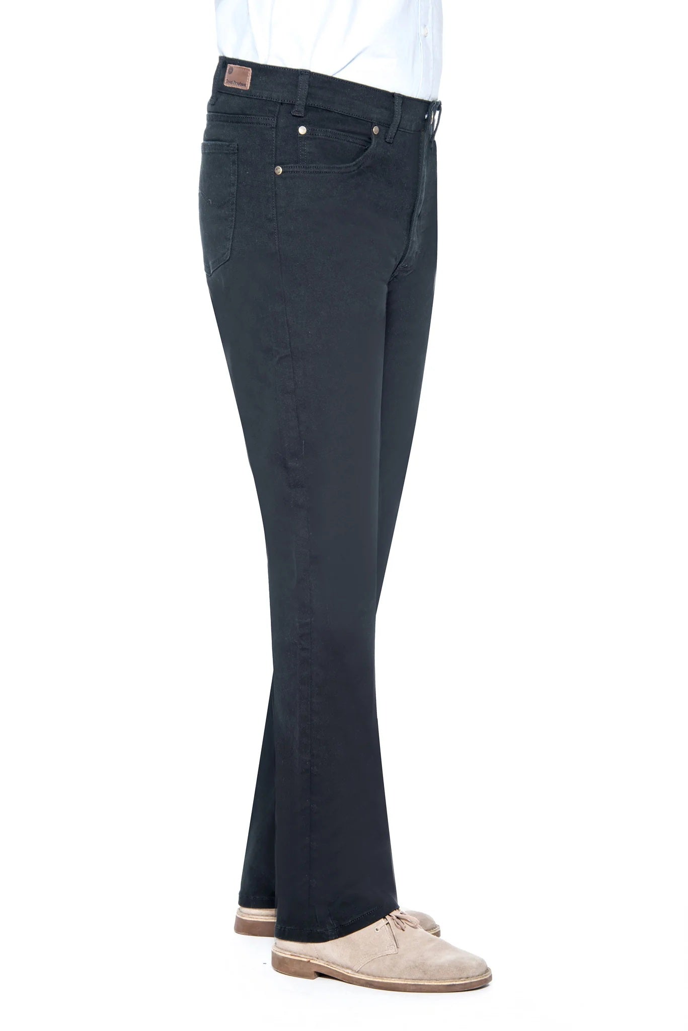 Grand River Traditional Straight Cut Stretch Jean - Black