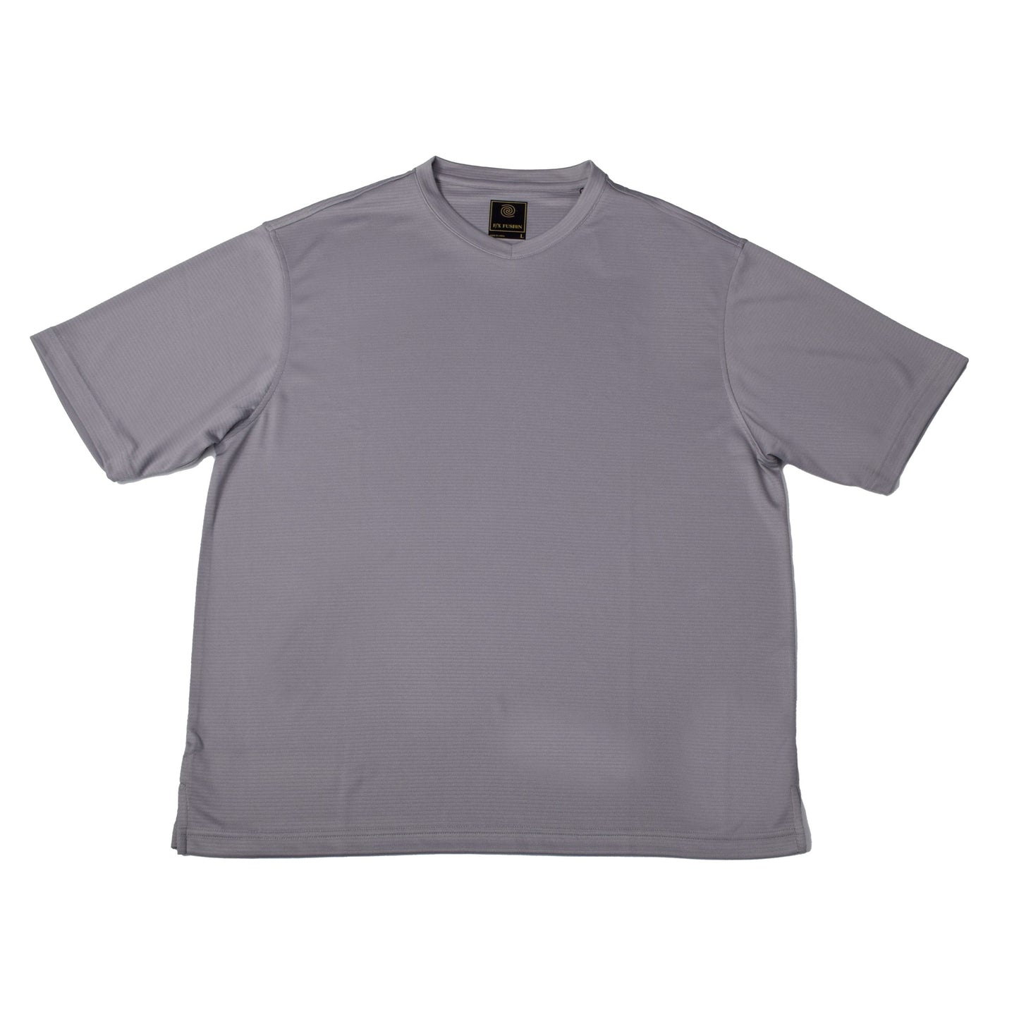 FX Fusion Solid Tonal Short Sleeve V-Neck Tee