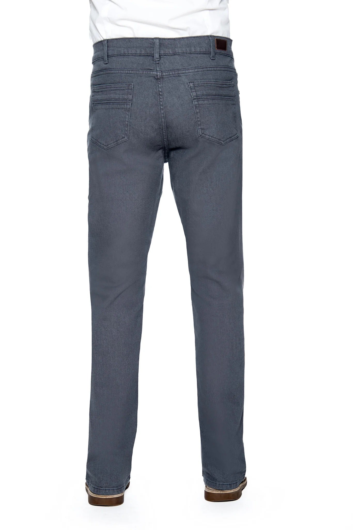 Grand River Traditional Straight Cut Stretch Jean - Grey