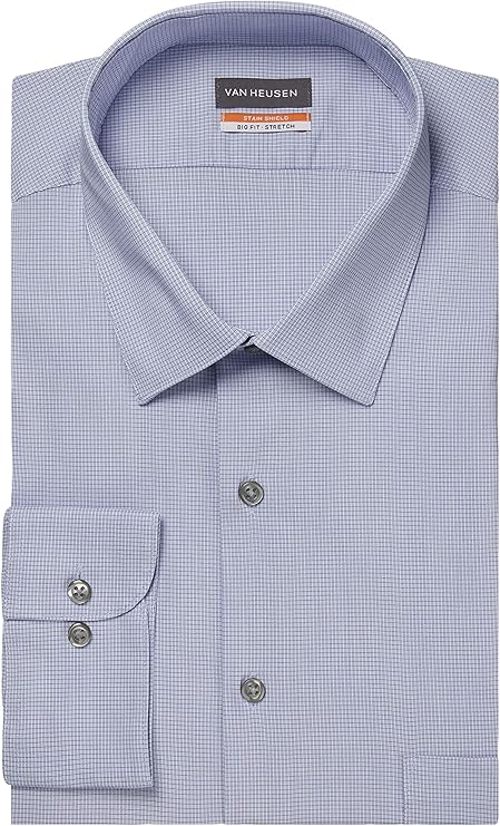 Van Heusen Regular Fit Stain Shield Stretch Dress Shirt