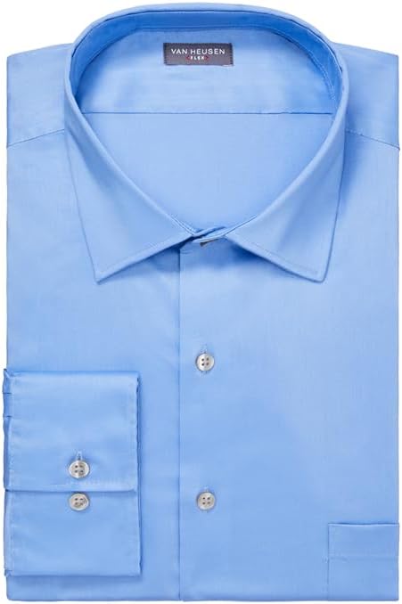 Van Heusen Big Fit Ultra Wrinkle Free Stretch Dress Shirt