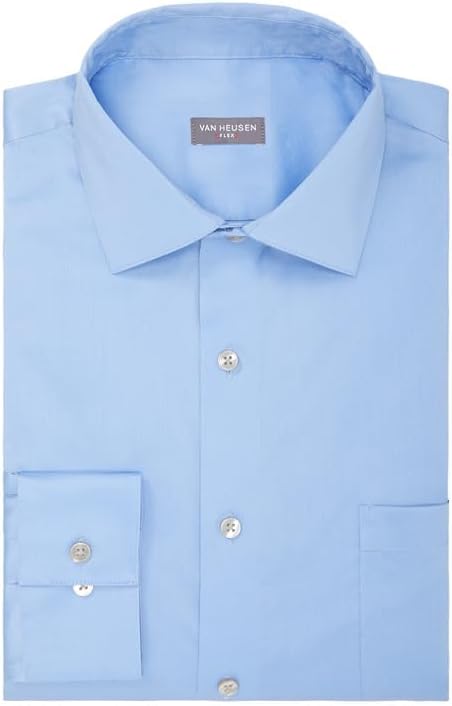 Van Heusen Tall Fit Ultra Wrinkle Free Stretch Dress Shirt