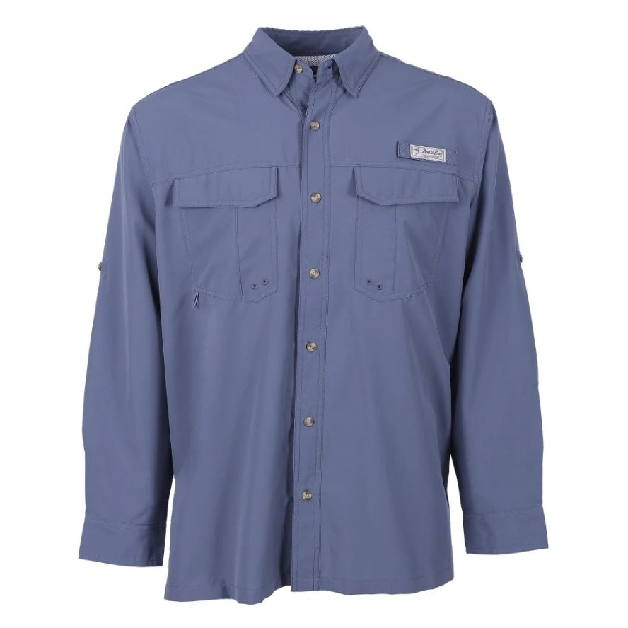 Bimini Bay Outfitters Bimini Flats V Long Sleeve Shirt