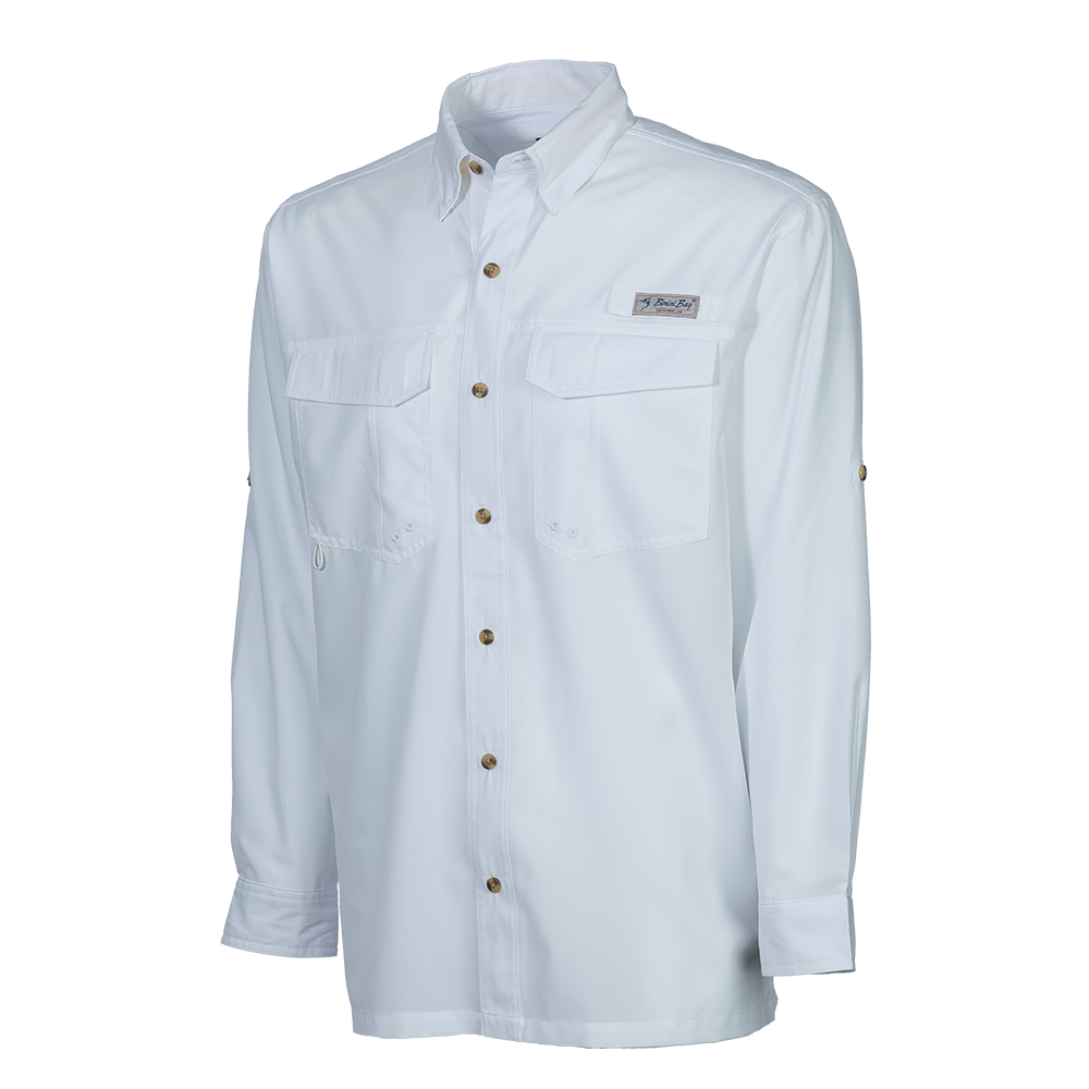 Bimini Bay Outfitters Bimini Flats V Long Sleeve Shirt