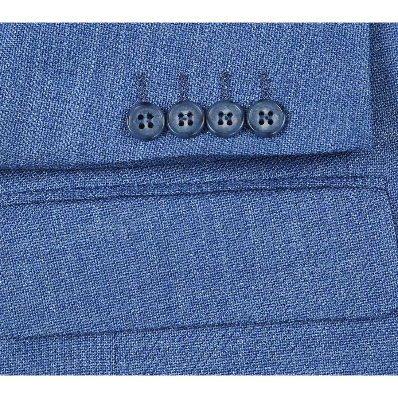 Renoir Sky Blue Slim Fit Sport Coat