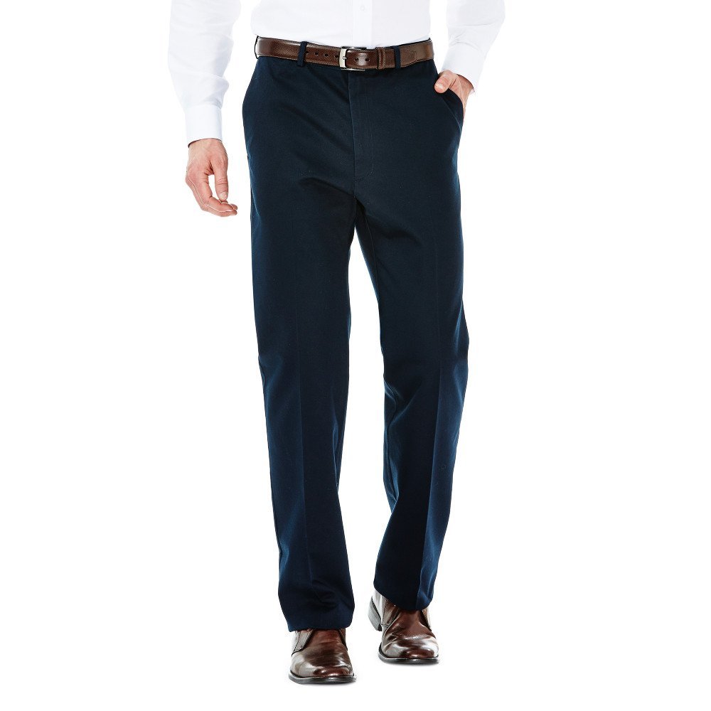 Haggar Work To Weekend Classic Fit Flat Front Pant