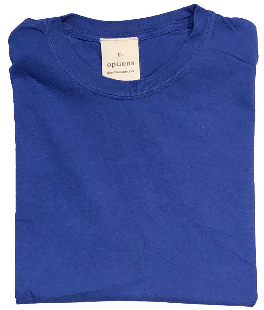 r-options Ringspun Pigment Dyed Short Sleeve Tee