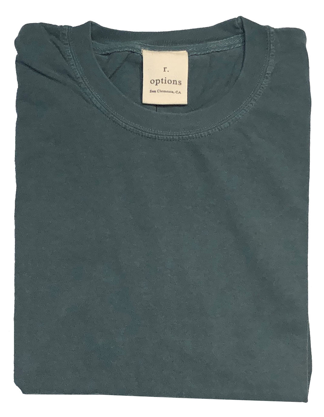 r-options Ringspun Pigment Dyed Short Sleeve Tee