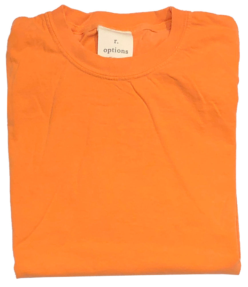 r-options Ringspun Pigment Dyed Short Sleeve Tee