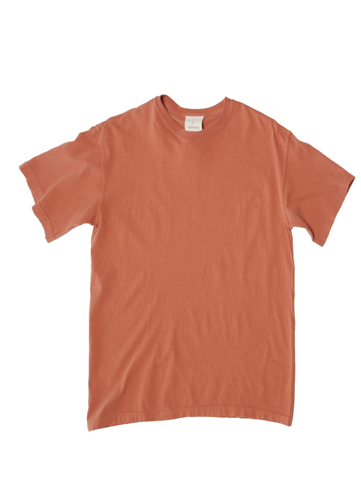r-options Ringspun Pigment Dyed Short Sleeve Tee