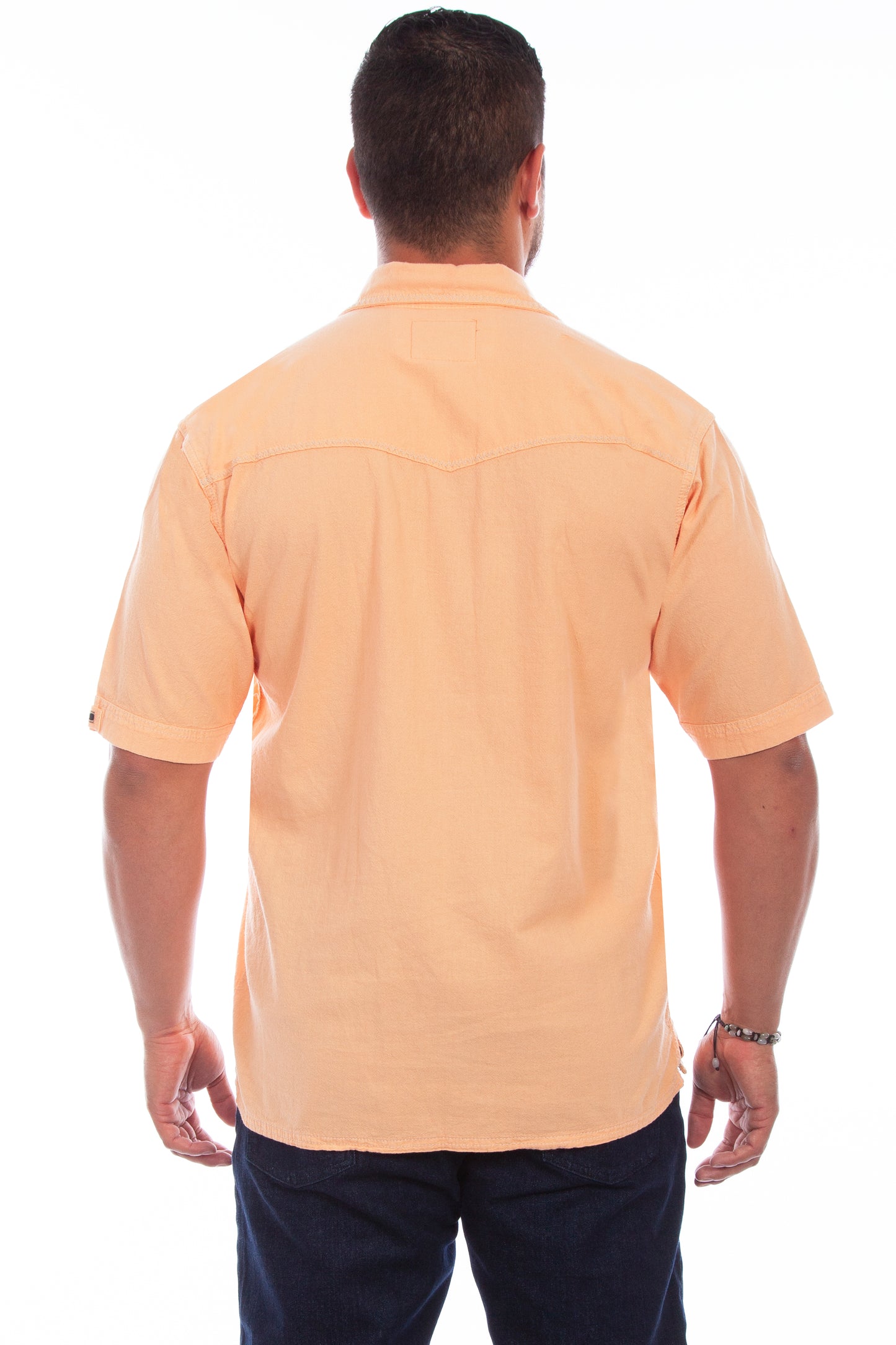 Farthest Point Casuals Palm Embroidery Shirt