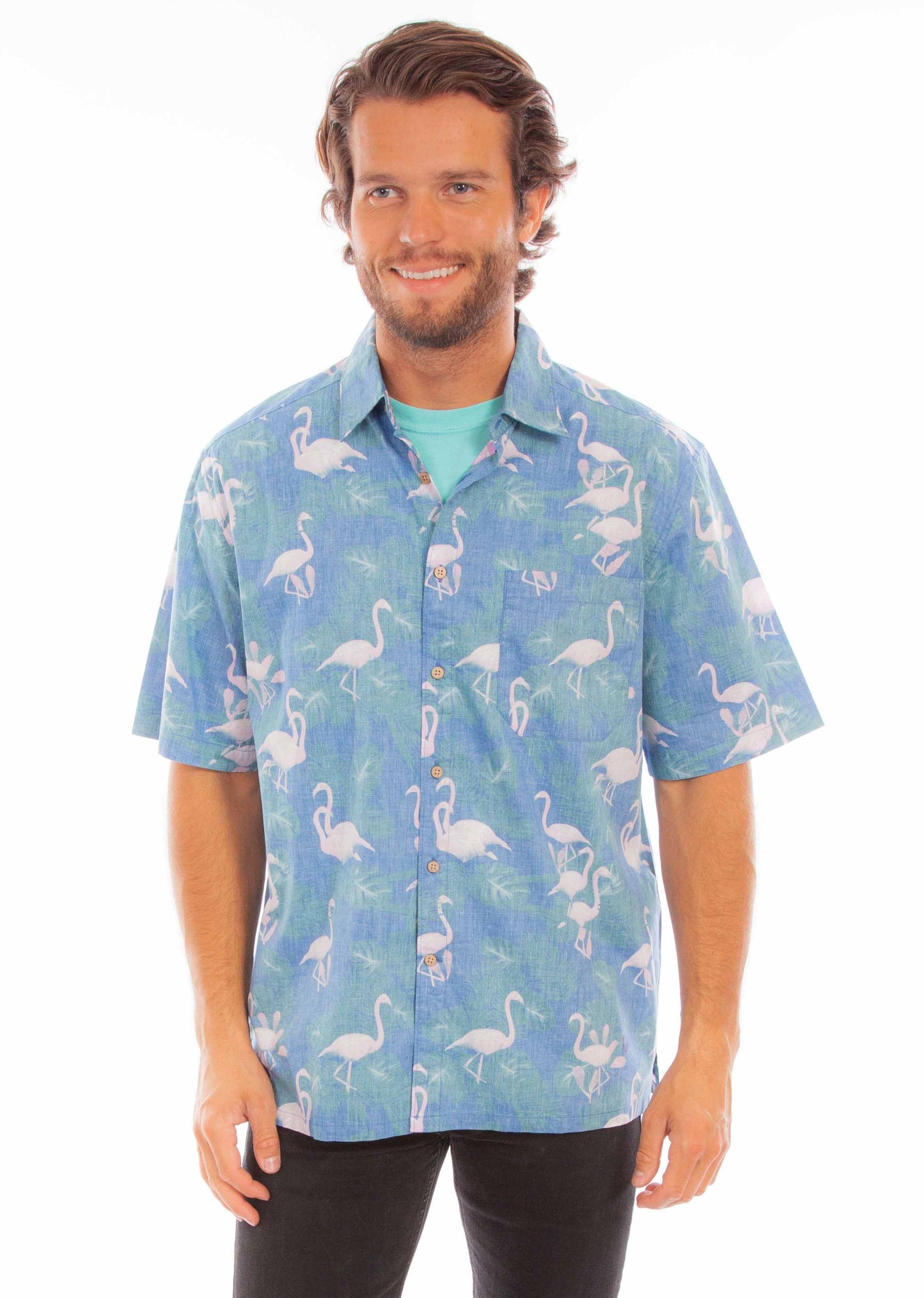 Scully Short Sleeve Vintage Hawaiian Shirt