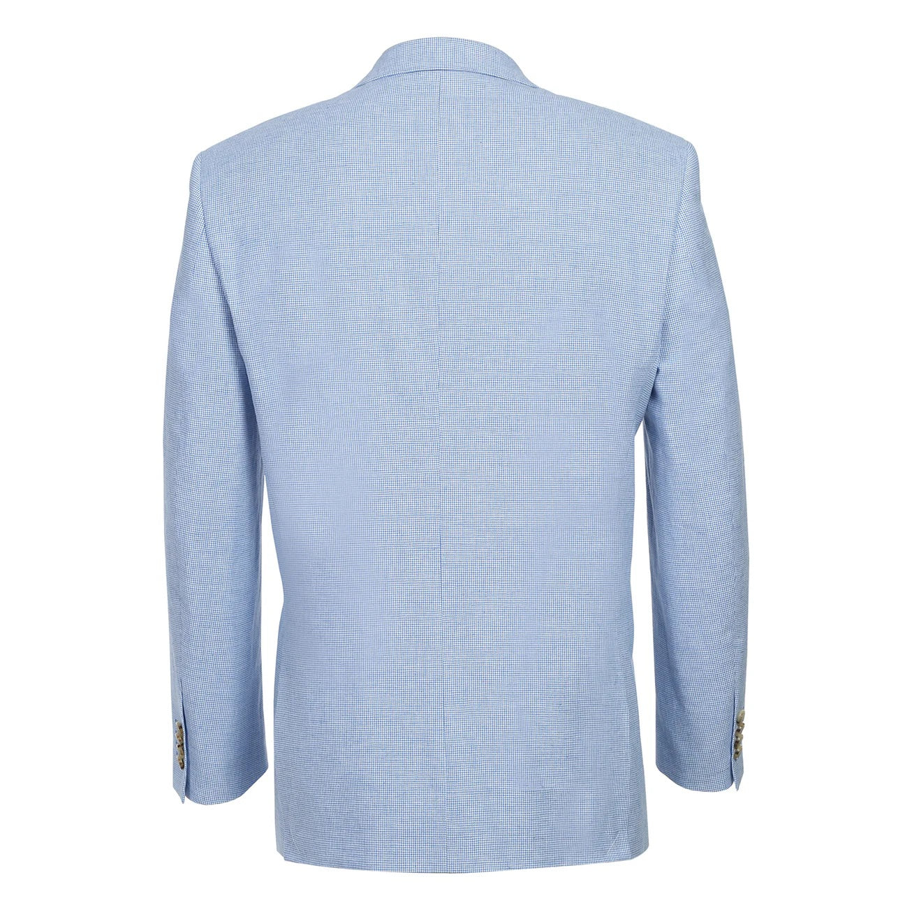 Renoir Blue Check Classic Fit Sport Coat
