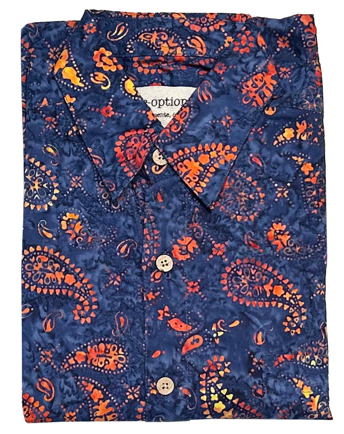 r-options Batik Short Sleeve Shirt