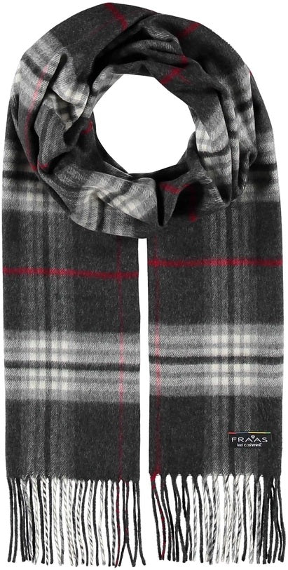 Fraas Plaid Cashmink Scarf