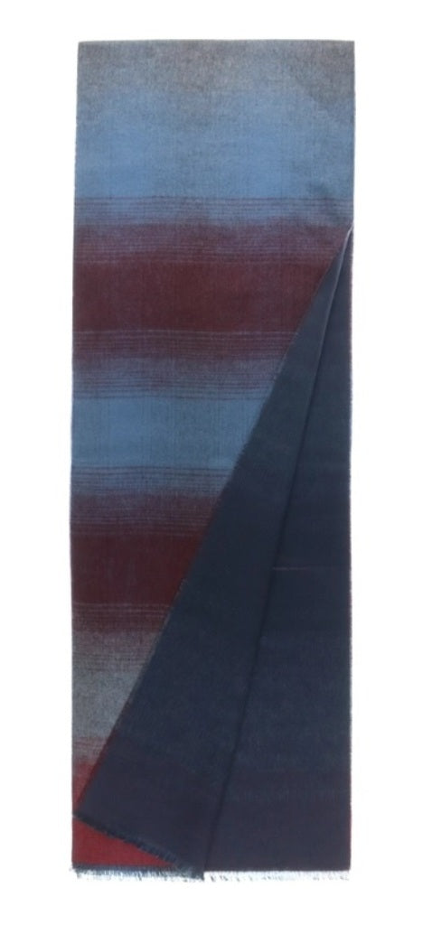 Fraas Colorblock Reversible Cashmink Scarf