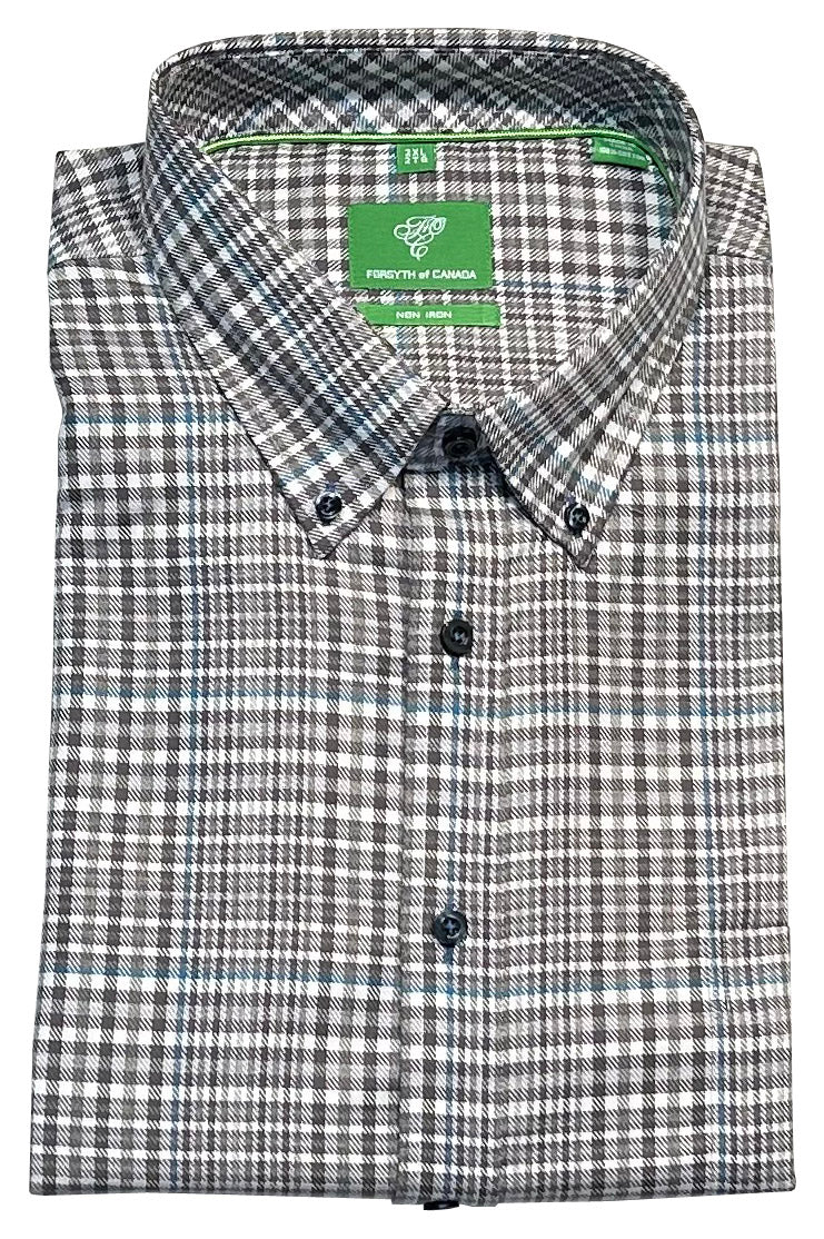 Forsyth of Canada Long Sleeve Tailored Fit Non-Iron Sport Shirt