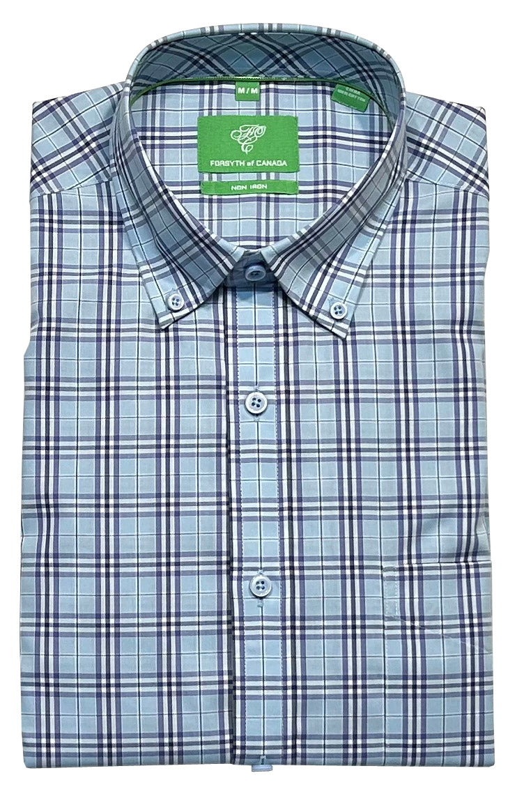 Forsyth of Canada Long Sleeve Tailored Fit Non-Iron Sport Shirt