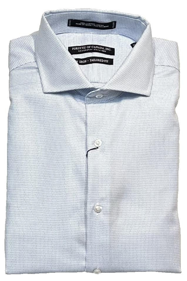 Forsyth of Canada Tailored Fit Spread Collar Non-Iron Dress Shirt