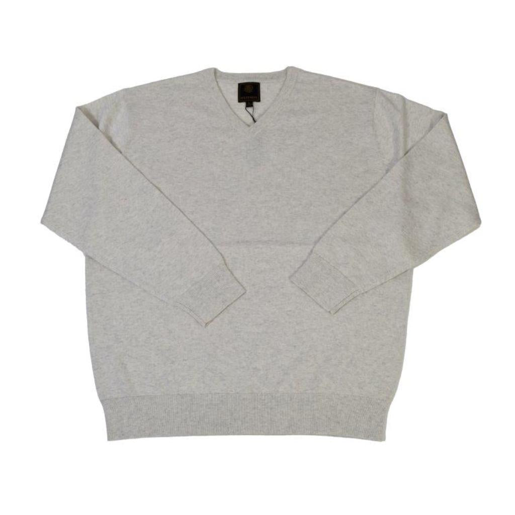 FX Fusion Solid Color V-Neck Sweater