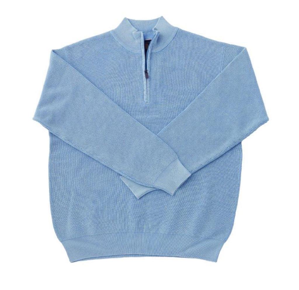 FX Fusion Sandwashed Baby Thermal 1/4 Zip Sweater