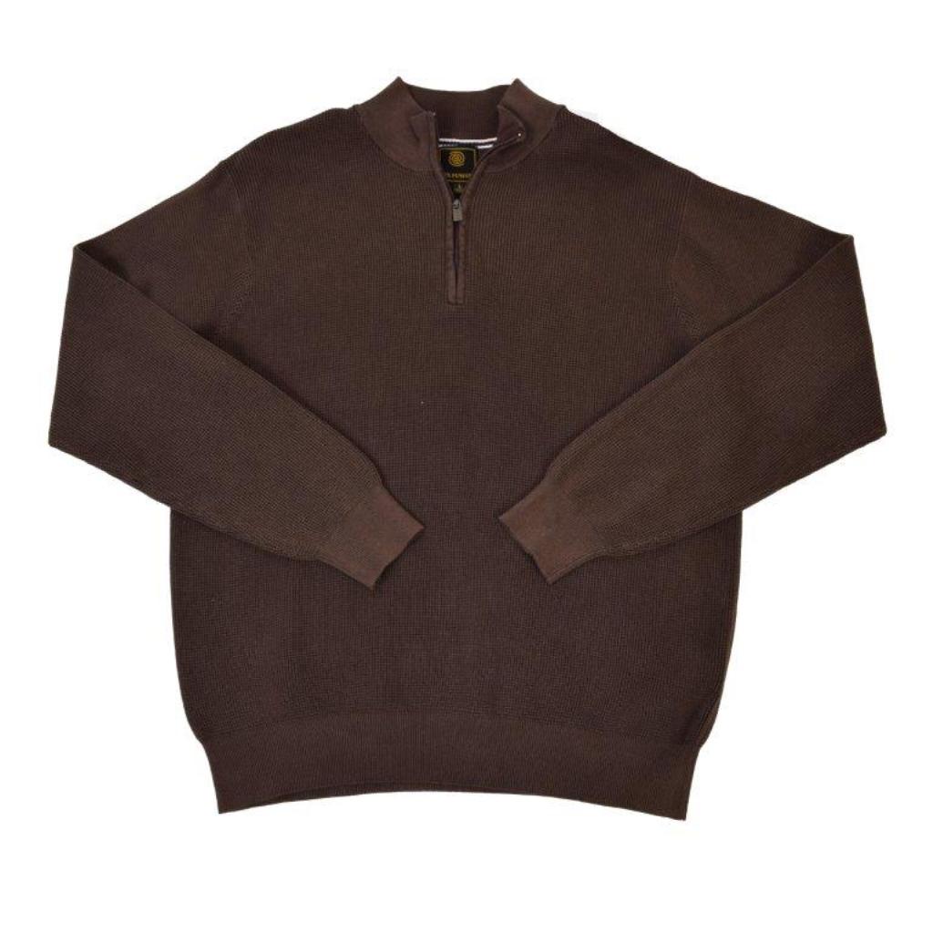 FX Fusion Sandwashed Baby Thermal 1/4 Zip Sweater