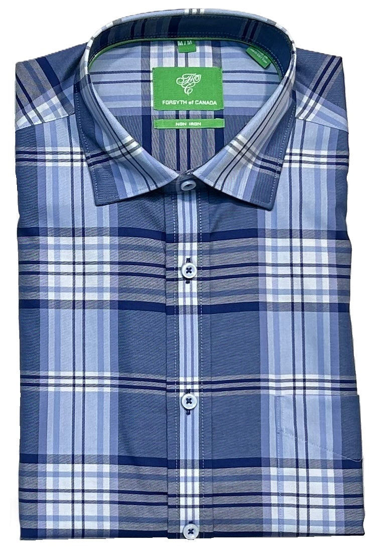 Forsyth of Canada Long Sleeve Tailored Fit Non-Iron Sport Shirt