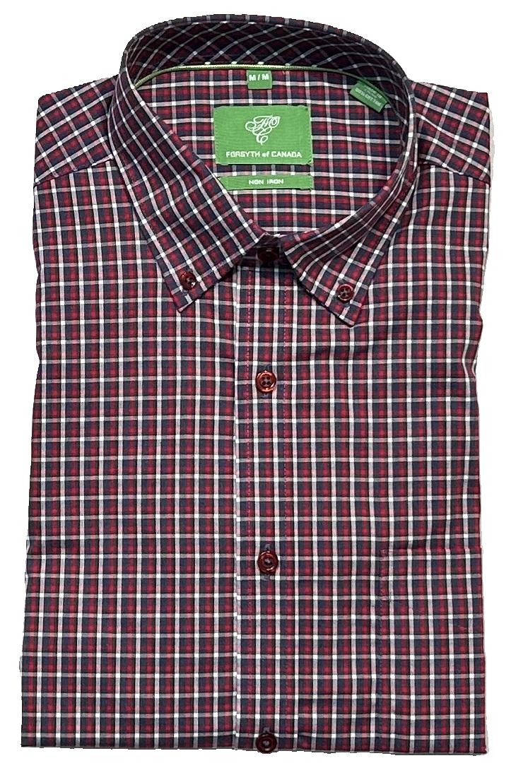 Forsyth of Canada Long Sleeve Tailored Fit Non-Iron Sport Shirt