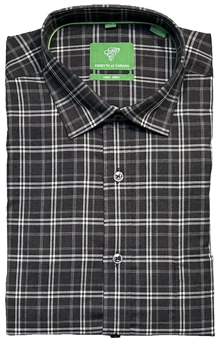 Forsyth of Canada Long Sleeve Tailored Fit Non-Iron Sport Shirt