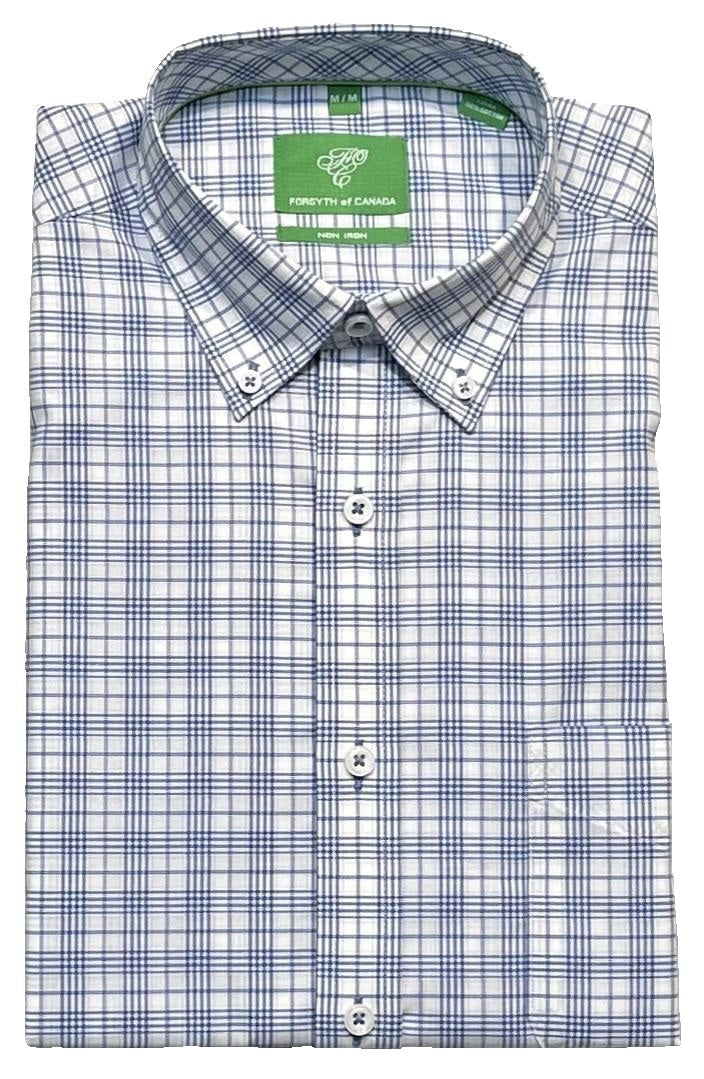Forsyth of Canada Long Sleeve Tailored Fit Non-Iron Sport Shirt