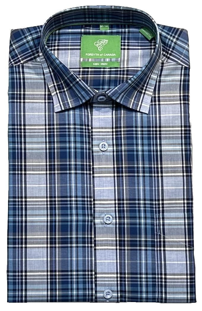 Forsyth of Canada Long Sleeve Tailored Fit Non-Iron Sport Shirt