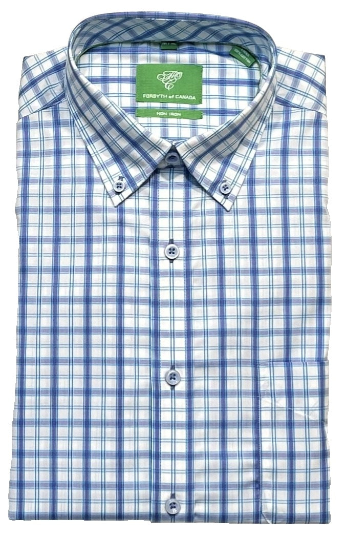 Forsyth of Canada Long Sleeve Tailored Fit Non-Iron Sport Shirt