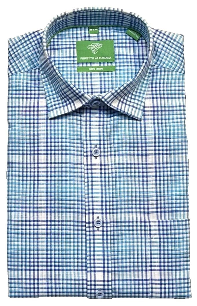 Forsyth of Canada Long Sleeve Tailored Fit Non-Iron Sport Shirt