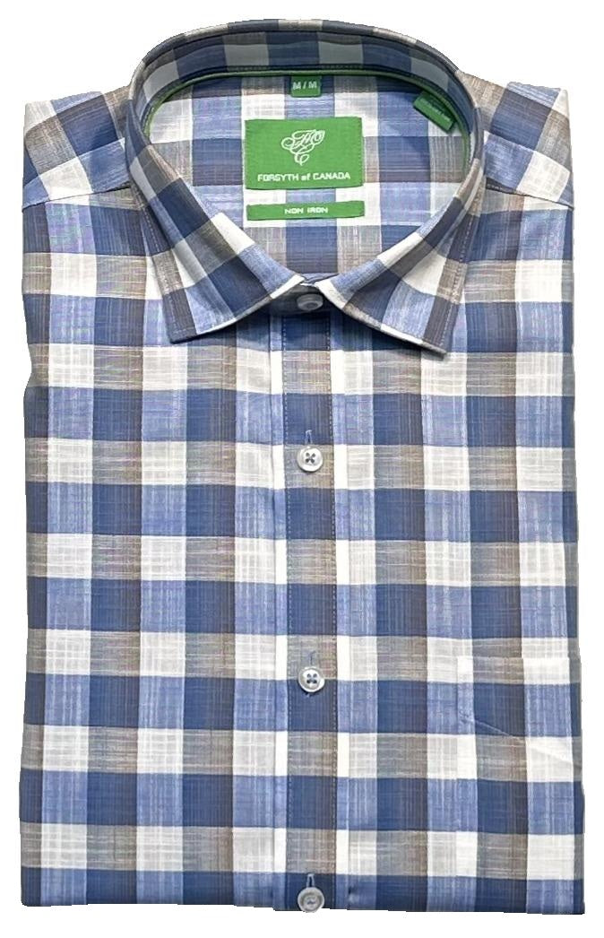 Forsyth of Canada Long Sleeve Tailored Fit Non-Iron Sport Shirt