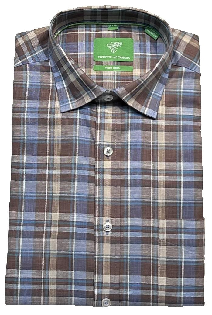 Forsyth of Canada Long Sleeve Tailored Fit Non-Iron Sport Shirt