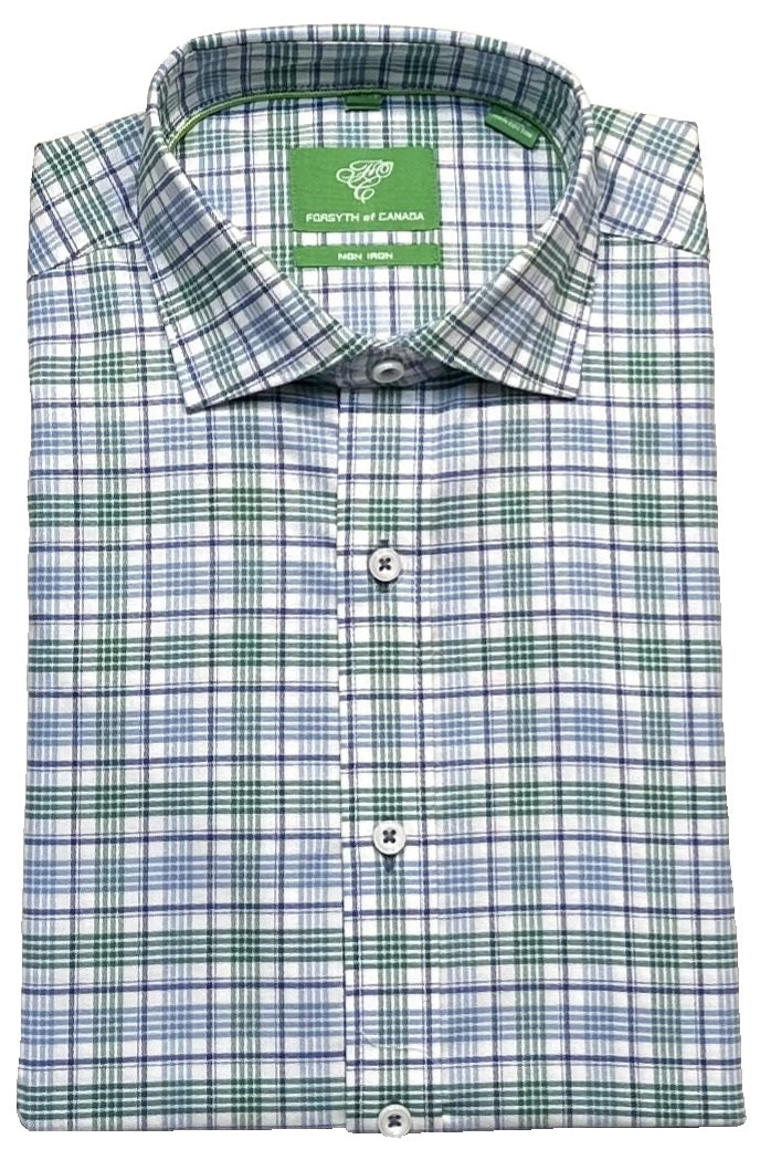 Forsyth of Canada Long Sleeve Tailored Fit Non-Iron Sport Shirt