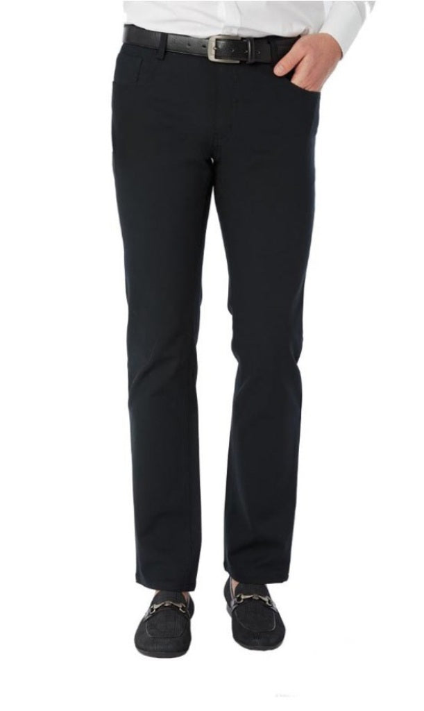 Enzo Modern Fit Luxury Cotton Stretch Dress Pants - Albert