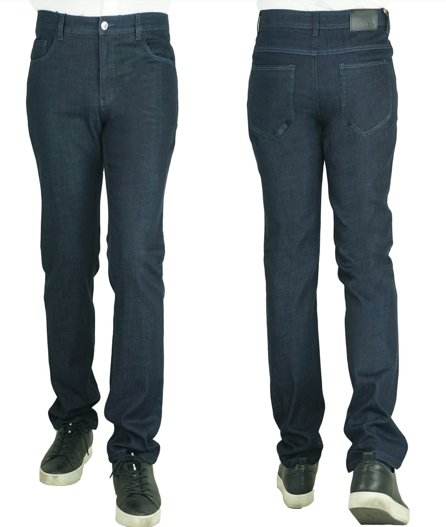 Enzo Modern Fit Luxury Cotton Stretch Dress Pants - Alpha
