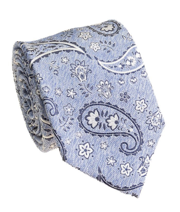 Bocara Silk/Cotton Blend Neck Tie