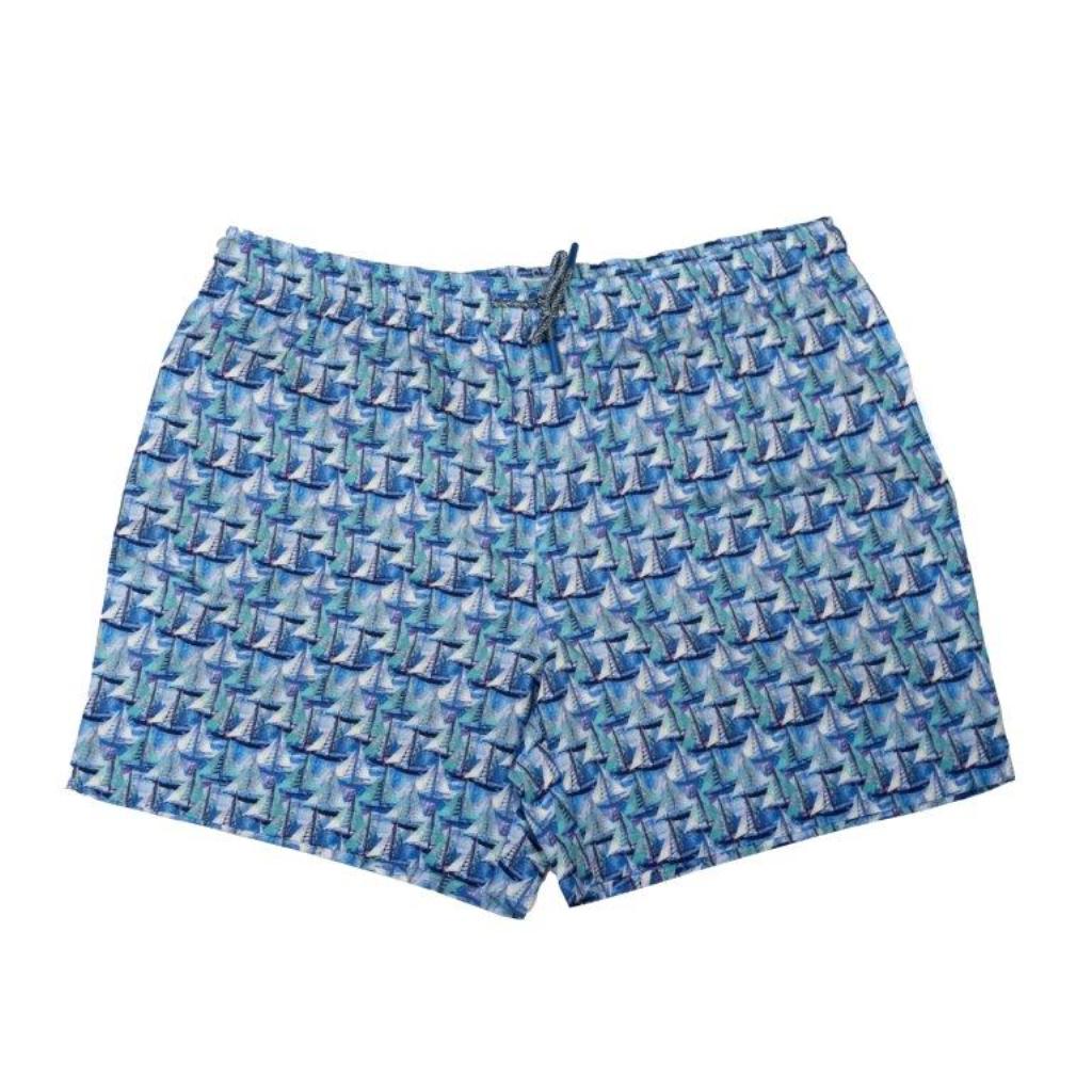 Buoy & Boat by Fusion 'Let's Go Sailing' Swim Trunk