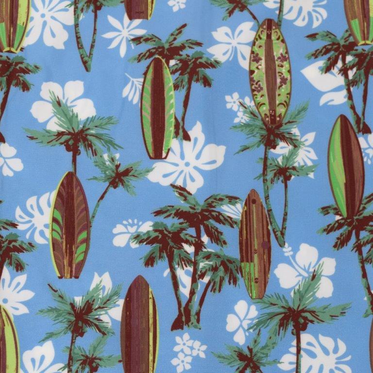 Buoy & Boat by Fusion 'Tropical Surf' Swim Trunk