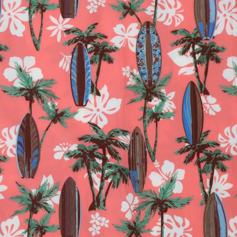Buoy & Boat by Fusion 'Tropical Surf' Swim Trunk