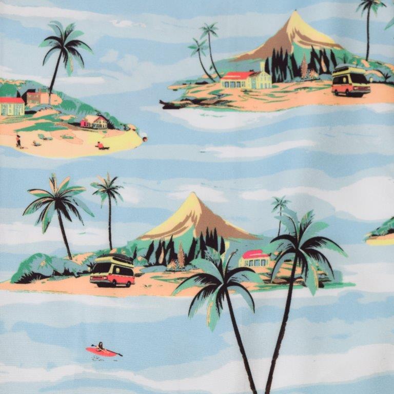 Buoy & Boat by Fusion 'Paradise' Swim Trunk
