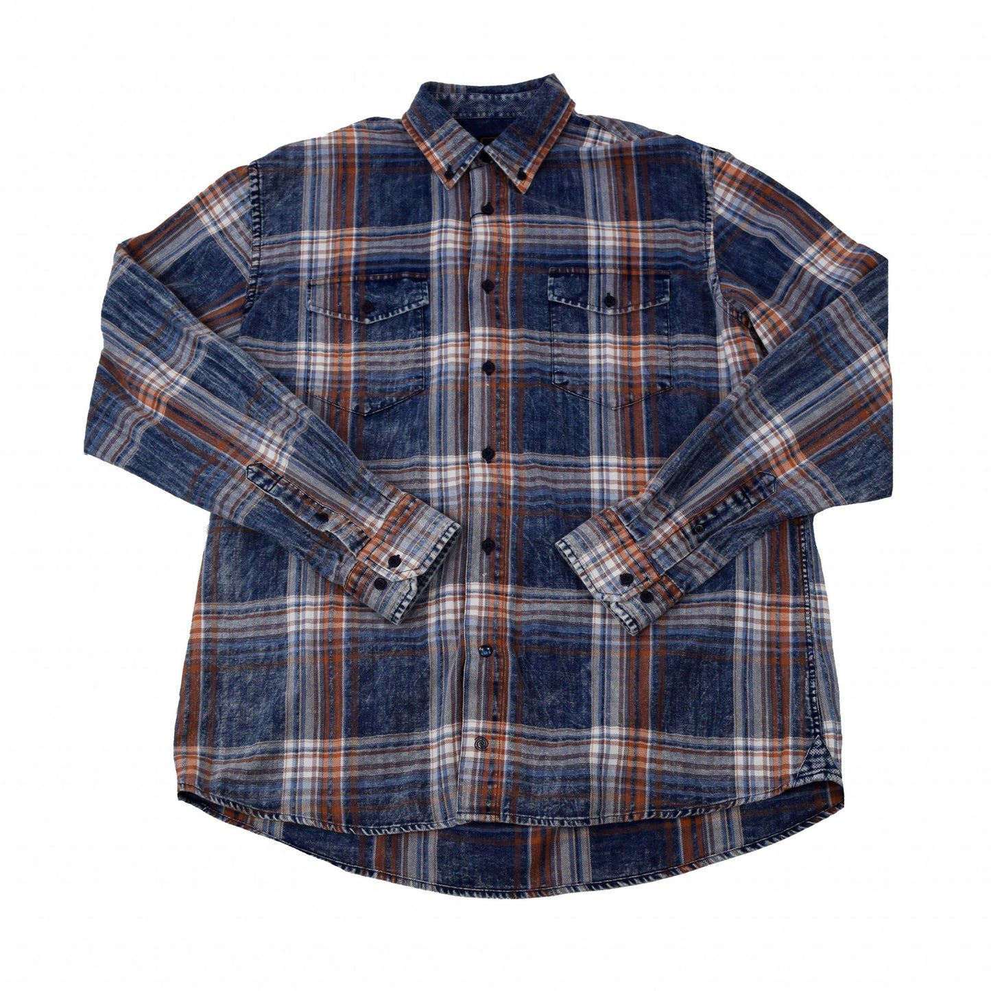 FX Fusion Washed Cotton Long Sleeve Sport Shirt